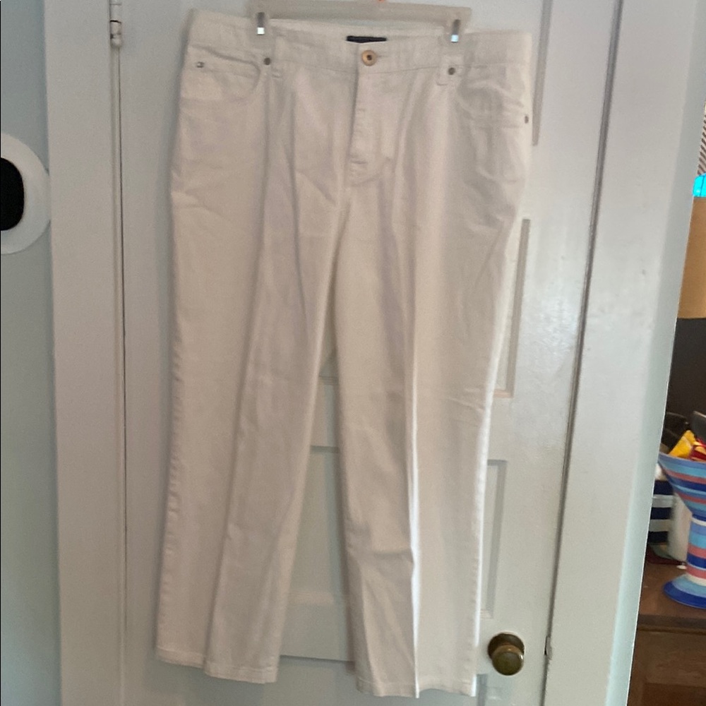 Bandilino Maddie White Pants - Picture 1 of 16
